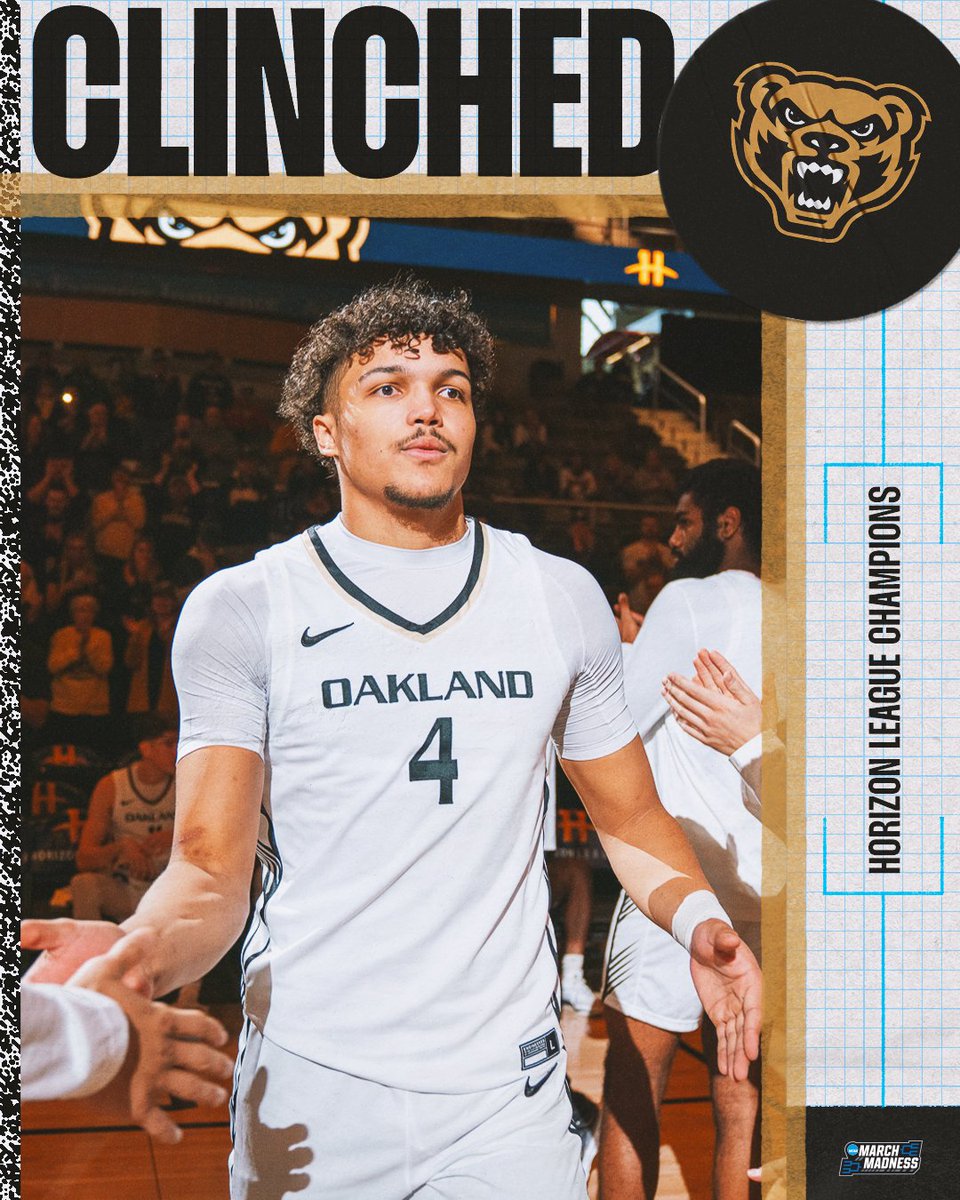 OAKLAND TAKES THE HORIZON 😤

For the first time in over ten years, the Grizzlies are #MarchMadness bound 🤩