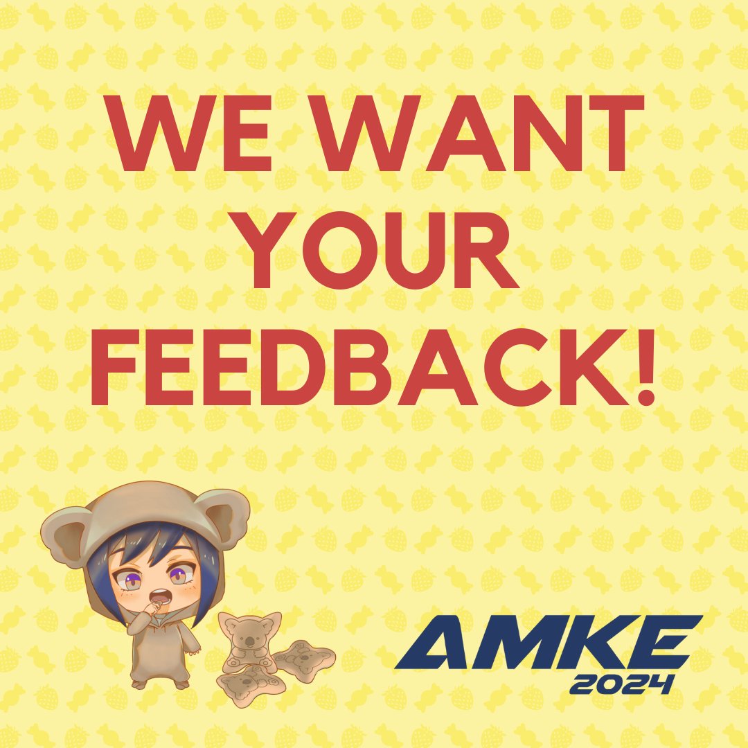 📋 Feedback wanted for #AMKE2024! Let us know how we did! One of the most important parts of the convention planning is you telling us what works and what doesn’t. Your input helps us shape 2025 and beyond to be the event you want it to be. bit.ly/AMKE2024Feedba…