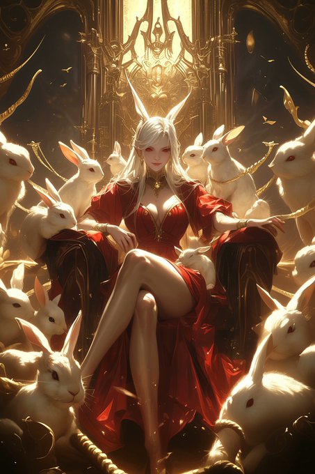 "Shi-Bunny: The Gathering" 🪢🪄🐰🪢  #aiart #gameart #aigirls #magicthegathering #Magic #bunnies #bunny #spellcasting<a href="/tag/aiart"class="tags">#aiart</a><a href="/tag/gameart"class="tags">#gameart</a><a href="/tag/bunny"class="tags"><span>#bunny</span></a><a href="/tag/magicthegathering"class="tags"><span>#magicthegathering</span></a><a href="/tag/magic"class="tags"><span>#magic</span></a><a href="/tag/bunnies"class="tags"><span>#bunnies</span></a><a href="/tag/dnd"class="tags"><span>#dnd</span></a>