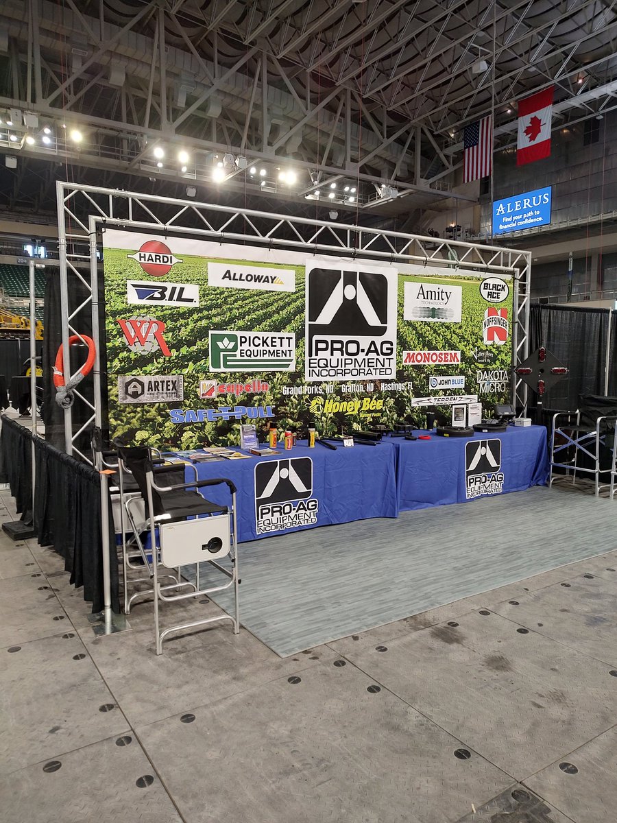 ProAgEquip's tweet image. See you all at the Alerus Center Wednesday and Thursday, for the Sugar Beet Instatute.