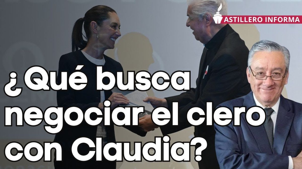 🚢 #AstilleroInforma | <a href="/Bernar2Barranco/">Bernardo Barranco</a> desvela los intereses y negociaciones que busca la iglesia con los presidenciales

📺 Ve la entrevista buff.ly/49Pcr9I