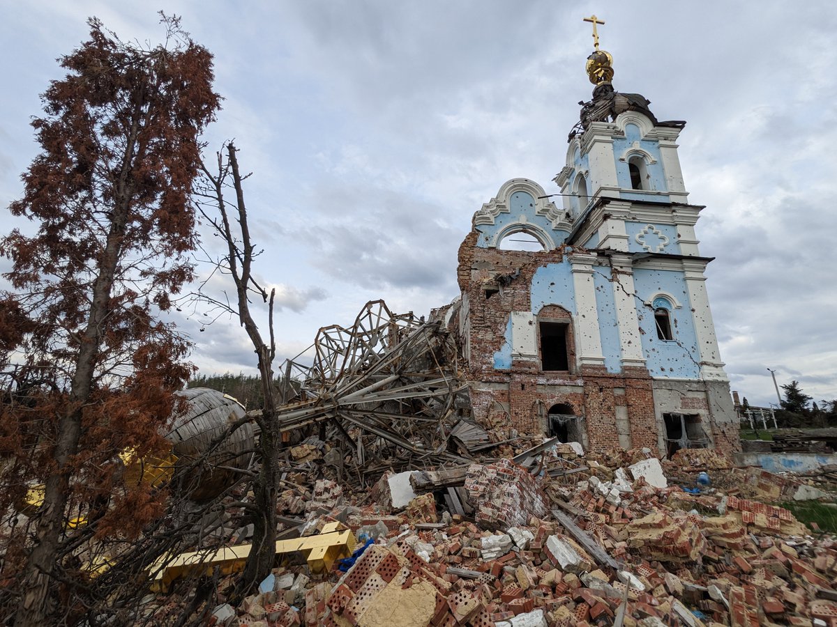 Reception for Destroyed Temples exhibit:
14 March 2024, 5-6:30 P.M. MT, Rutherford Library 

Join @maidan_museum's Ihor Poshyvailo for an walk-through to learn more  about the history and context of this exhibit. Free & open  to the public. 
More info: tinyurl.com/mwhap6r6