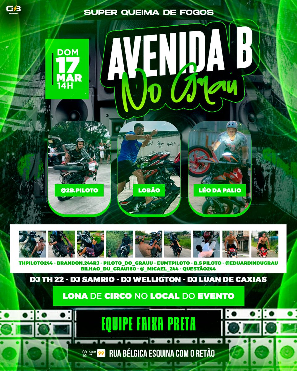AVENIDA B NO GRAU 😜 🎉