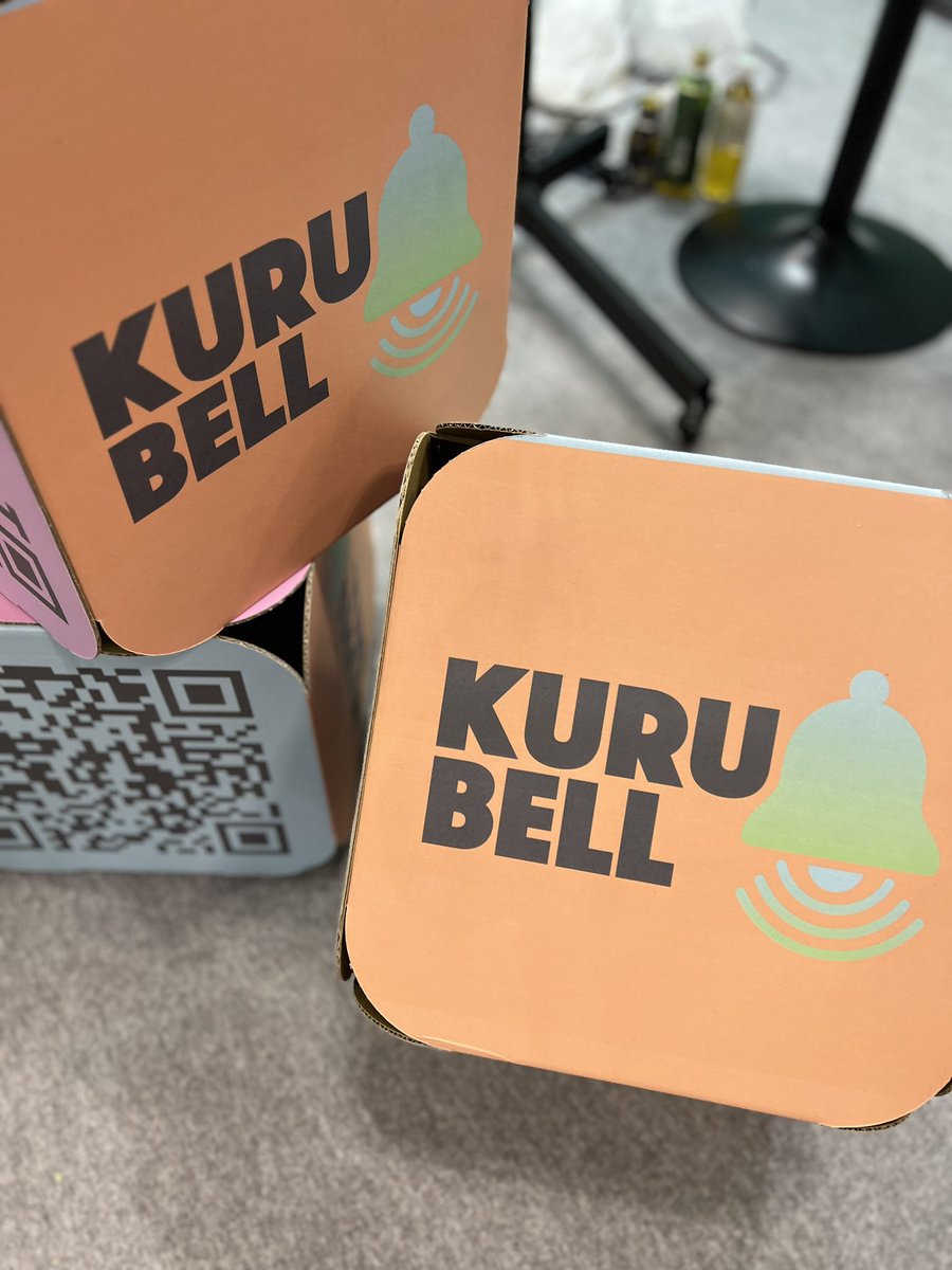 kuru_bell's tweet photo. 金曜日までビッグサイトにてJAPAN SHOP開催中！クルベルも出展しています！#kurubell #株式会社マイコール #呼び出しべる #QRコード呼び出し https://t.co/R0ROWsnPeB