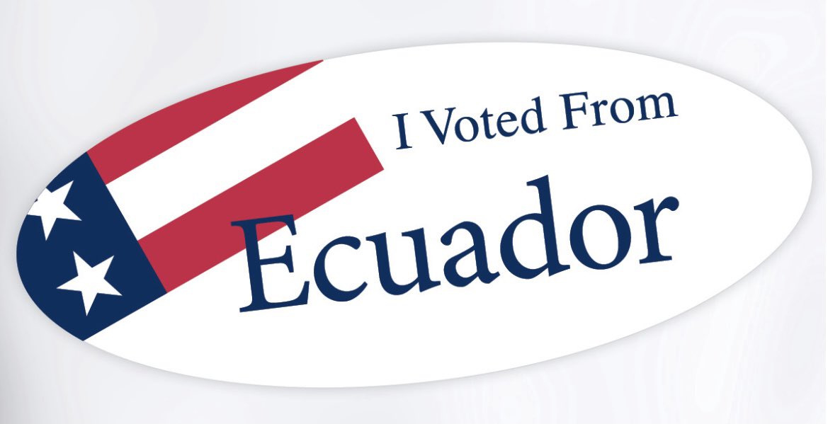 I voted 🗳🇺🇸‼️

#DemocratsAbroad #WAstate #VanWa #VoteFromAbroad #ClarkWA #LaCenterWA