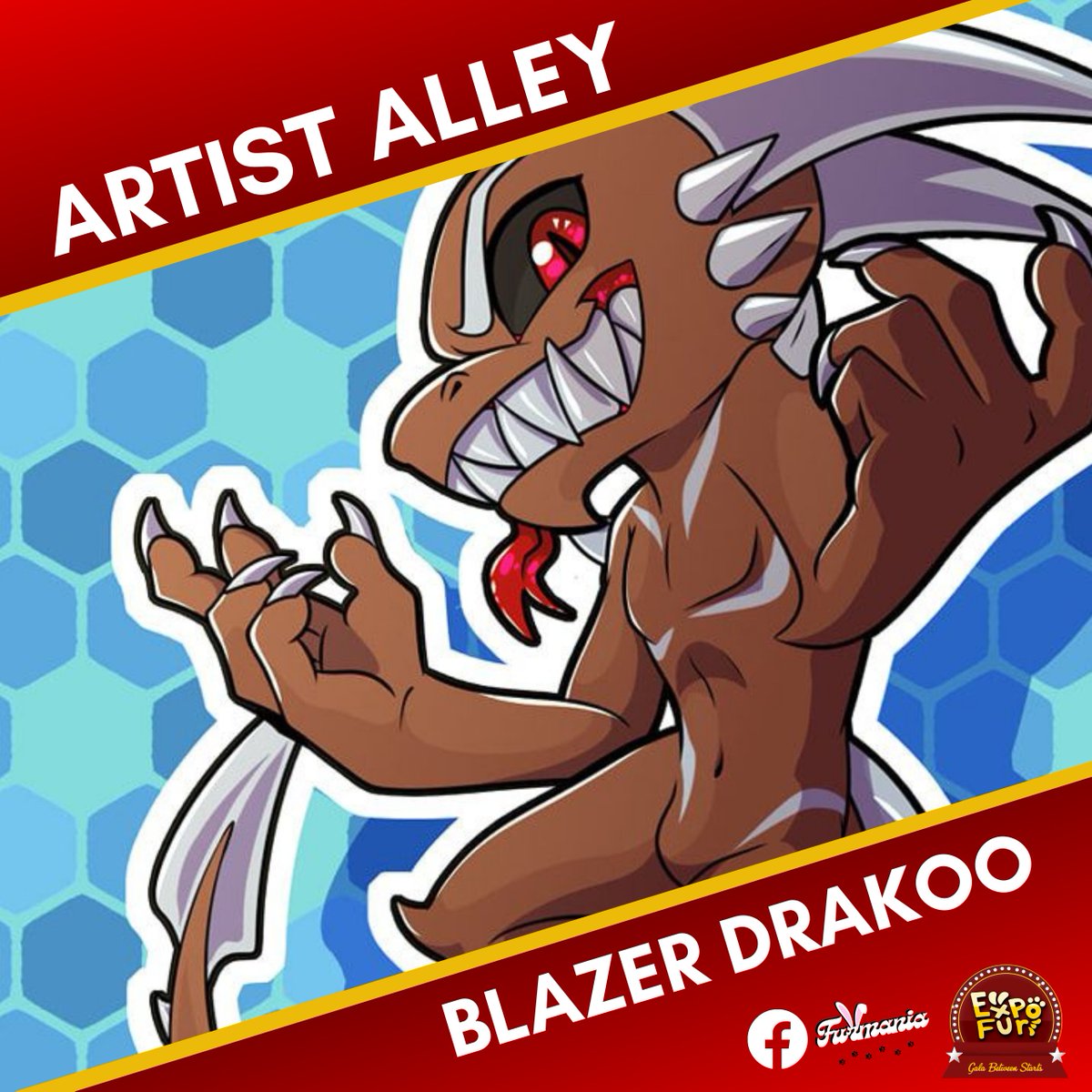 expofur's tweet image. Blazer Drakoo es un talentoso artista originario de Monterrey, conocido por su habilidad para dar vida a los fanarts del ámbito furry a través de figuras elaboradas en plastilina epóxica.
No te pierdas la oportinidad de conocerlo en la ExpoFur 2024
Insta: instagram.com/blazerdrakoo?i…