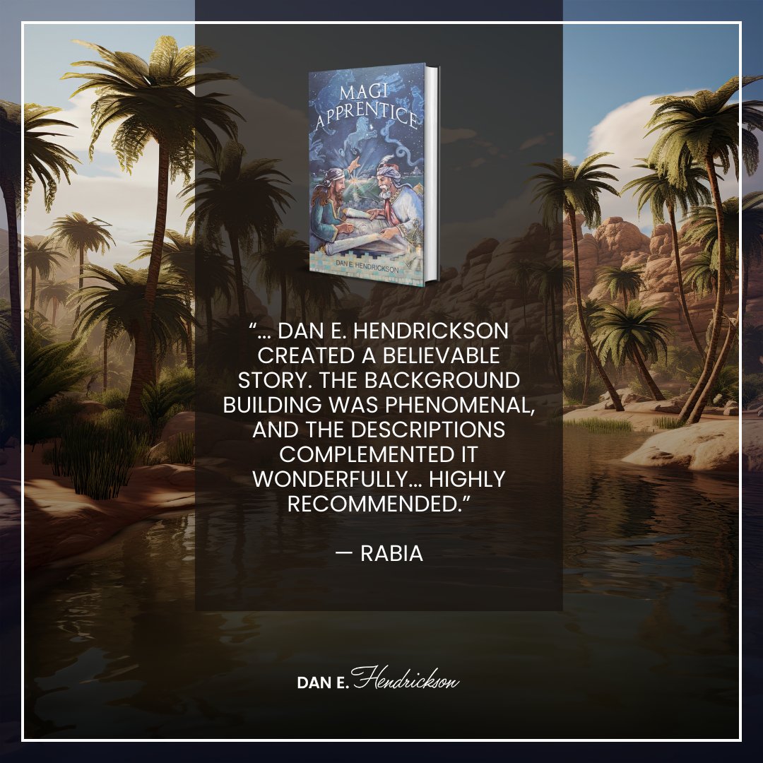 My deepest appreciation to Rabia for the heartfelt review! Your kind words for my book, 'Magi Apprentice' warm my heart. Crafting a believable story is my passion! Here's to more literary adventures together. #danehendrickson #whattoreadnext #newfiction