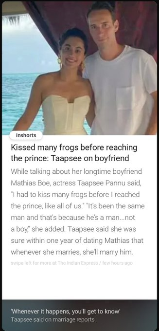 Shame on you #TapseePannu

You are a KALANK to WOMENHOOD 

#India 🇮🇳 pities your next victim #MathiasBoe🤭 

#Bollywood #Section354 #Maharashtra #Mumbai #Thappad #AnubhavSinha #ShahRukhKhan #rajkumarhirani #AmitabhBachhan #Pink #PinkTerrorism #Feminism #FeminismIsCancer #Nivea