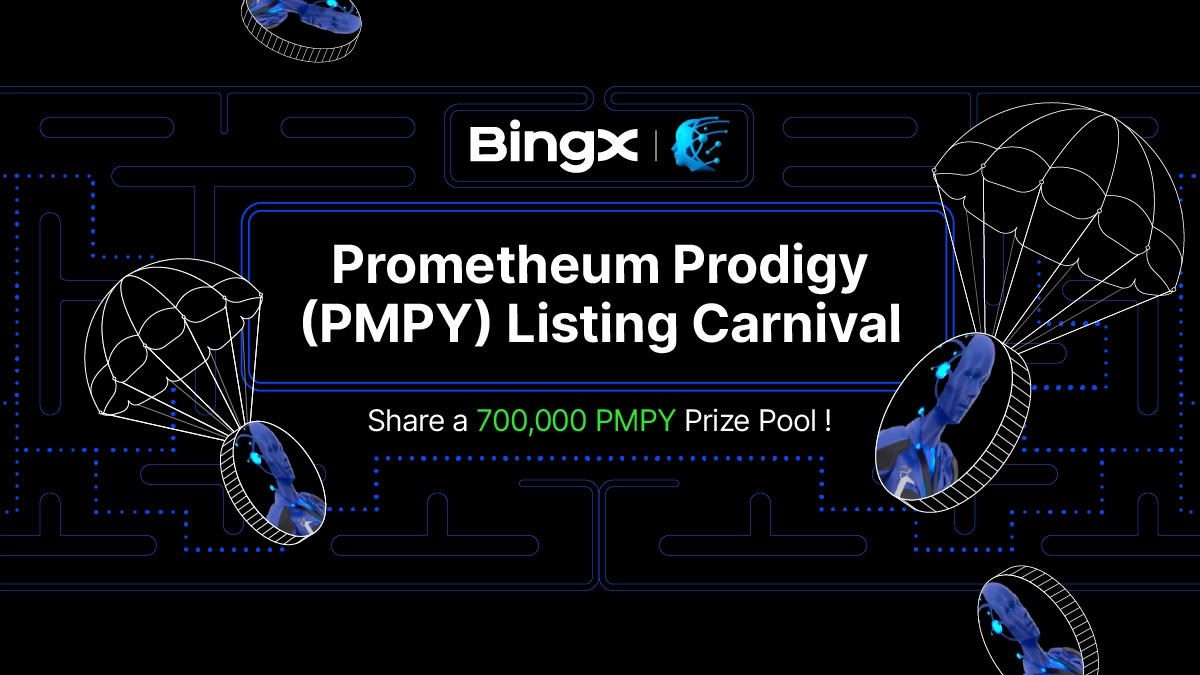 🎁 $PMPY Listing Carnival @PrometheumPMPY 💰 Share a prize pool up to 700,000 PMPY! Details 👉 bingx.com/en-us/act/temp… 💰 5 winners! 600 PMPY #Giveaway each! ✅ To enter: RT this tweet and tag 5 friends.