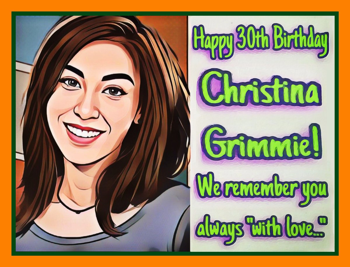 JohnJanaro's tweet photo. March 12: 30th Birthday of ChristinaGrimmie. In her 22 yrs, she showed us a heroism that can be for young people &amp;older people alike an inspiration to risk giving ourselves in love in our days of living &amp; in the day, the hour, the moment of our dying. #CGForever @therealgrimmie https://t.co/DFveiHfuoz