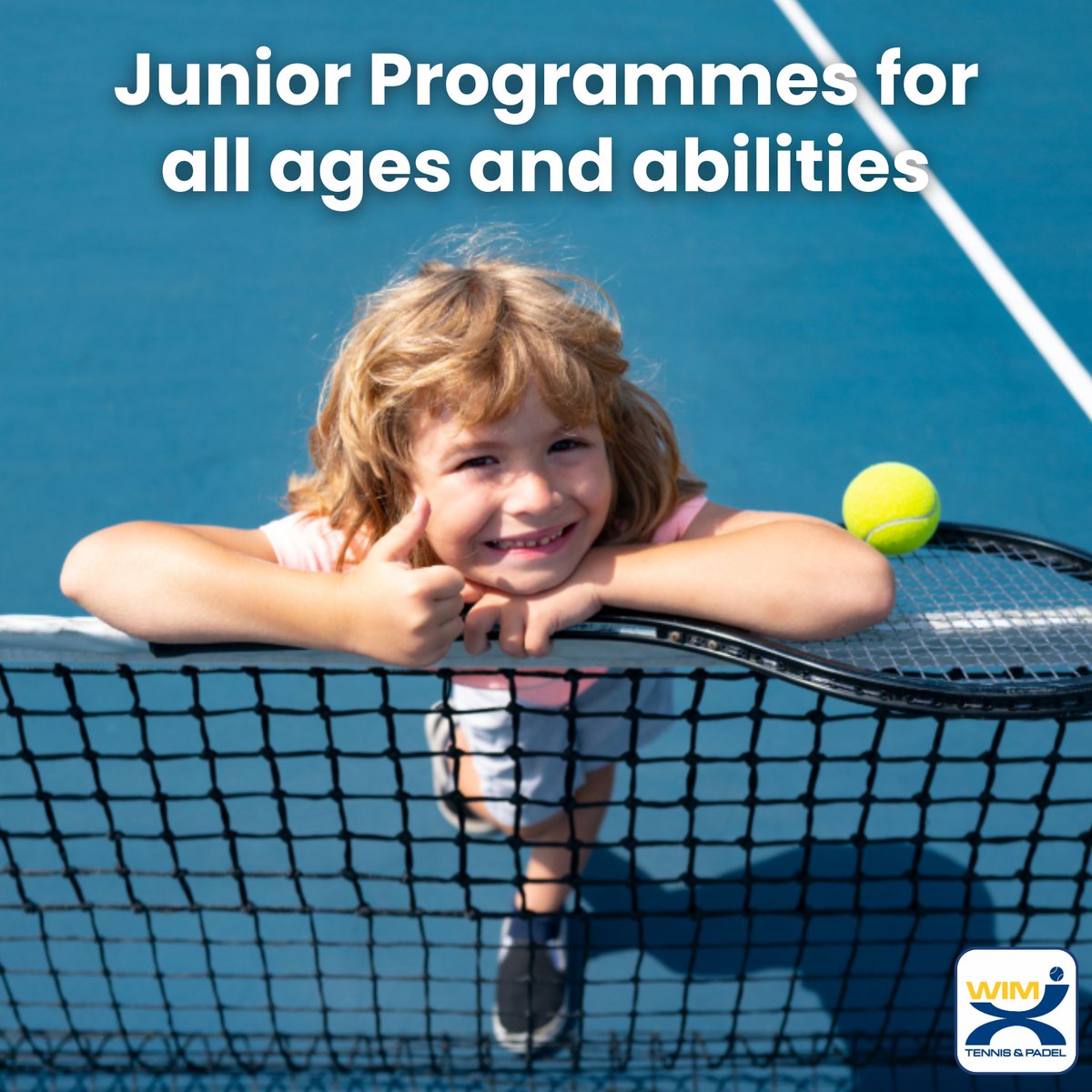🎾 LTA Youth is where kids get active, have fun &amp; develop skills! For children aged 4–18, it's packed full of fun games and dynamic training.

👇🏽
clubspark.lta.org.uk/WimXTennis/Coa…

#JuniorTennis #LTAYouth #LTAYouthTennis #WimxTennisAcademy #TennisForKids