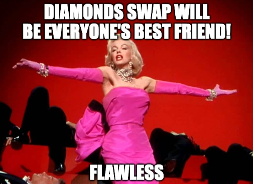 Flawless!!! Diamondswap #DMND #CommonWealthQuest #freevcfund #DiamondswapMissions
