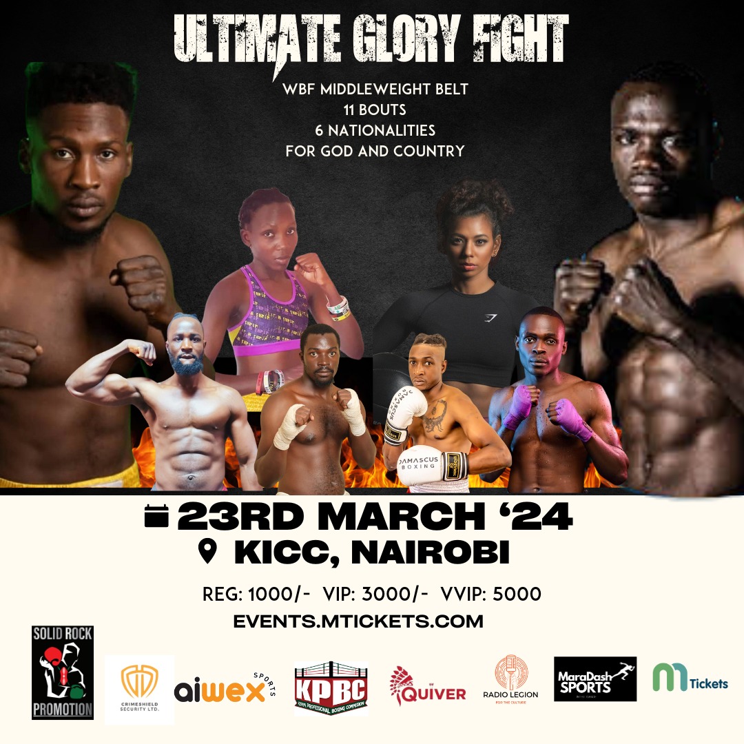 📌 NAIROBI FIGHT NIGHT  🥊

📅 10 days to go 

23rd MARCH 2023
📍KICC

#BMB
#BrianMunyoloBoxing
#OkwiriVsMwankemwa 
#KenyaProfessionalBoxing
#Boxing #BoxingAfrica