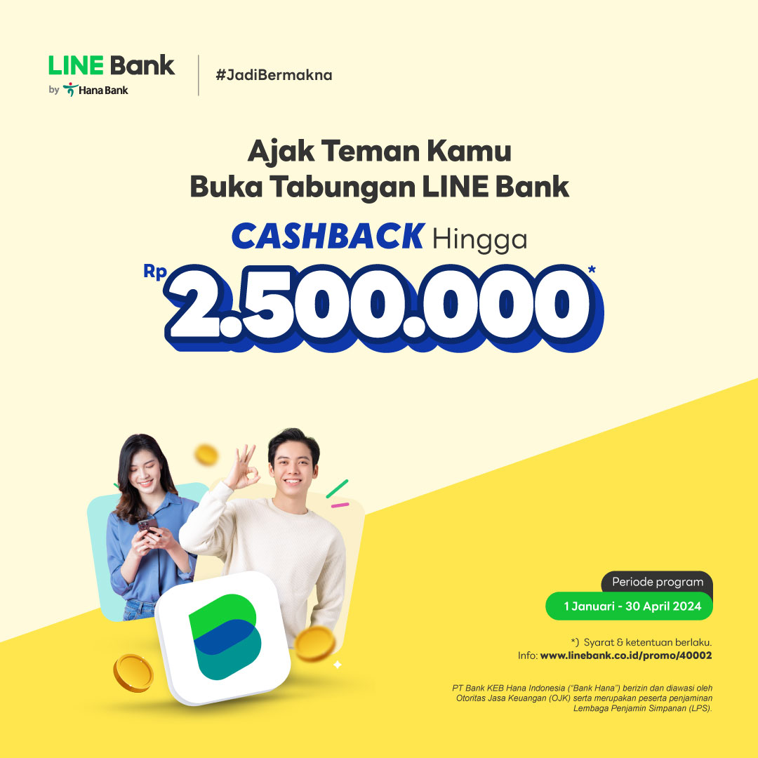 Cara Mengajukan Kartu Debit LINE Bank with BT21 Buat Rekening Berstatus  Non-Aktif