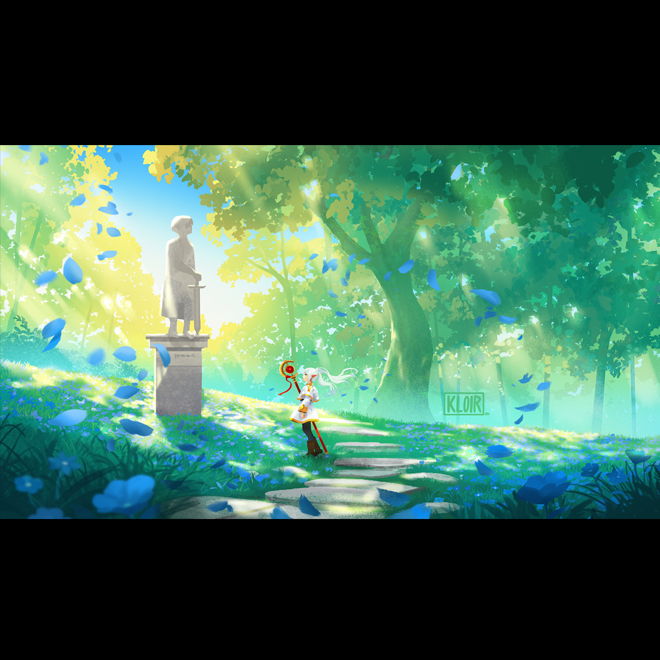 kloirr's tweet photo. Frieren 💙 https://t.co/4U8VOkfoHF