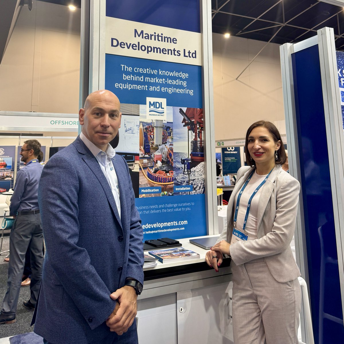 MaritimeDev's tweet photo. G’day from Perth! We’re here at @AOG_expo on stand J13E - come by for a chat about your #flexlay and decom challenges, offshore wind pursuits or overall growth ambition!
#TrusttheExperts #decommissioning https://t.co/ydxApsxmOc