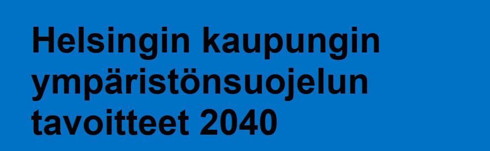 Maanantaina tehtiin merkittävä luonnonsuojelu- ja kestävyyspäätös, joka on saanut vähän huomiota. @helsinki kaupunginhallitus päätti ympäristönsuojelun tavoitteista kaupunkiympäristölautakunnan esityksen mukaisesti. Tavoitepaperi on planeetan näkökulmasta hienoa luettavaa. 1/6