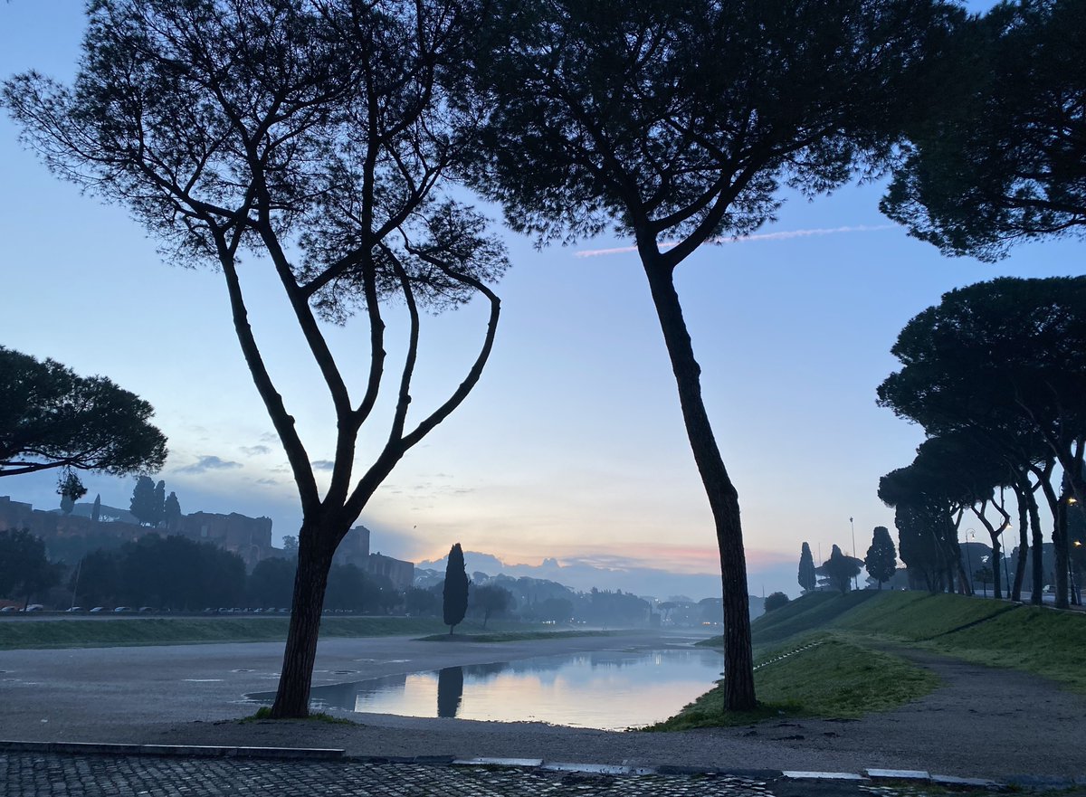 Dawn of a new day in Rome