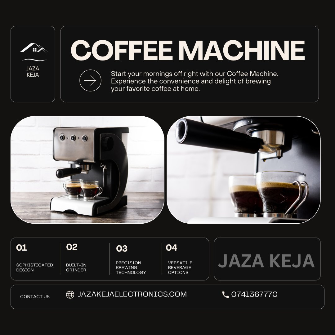 JAZAKEJA1's tweet image. Rise &amp;amp; Shine with Savings! Brew your perfect cup every morning with a coffee machine from Jazakeja Electronics' Ramadan Sale. #RamadanMornings #JazakejaElectronics #coffemaker #coffeemachine #grinder #TrumpisaNationalDisgrace #JohnCena #SodomandGomorrah #JowieIrungu #Amerix