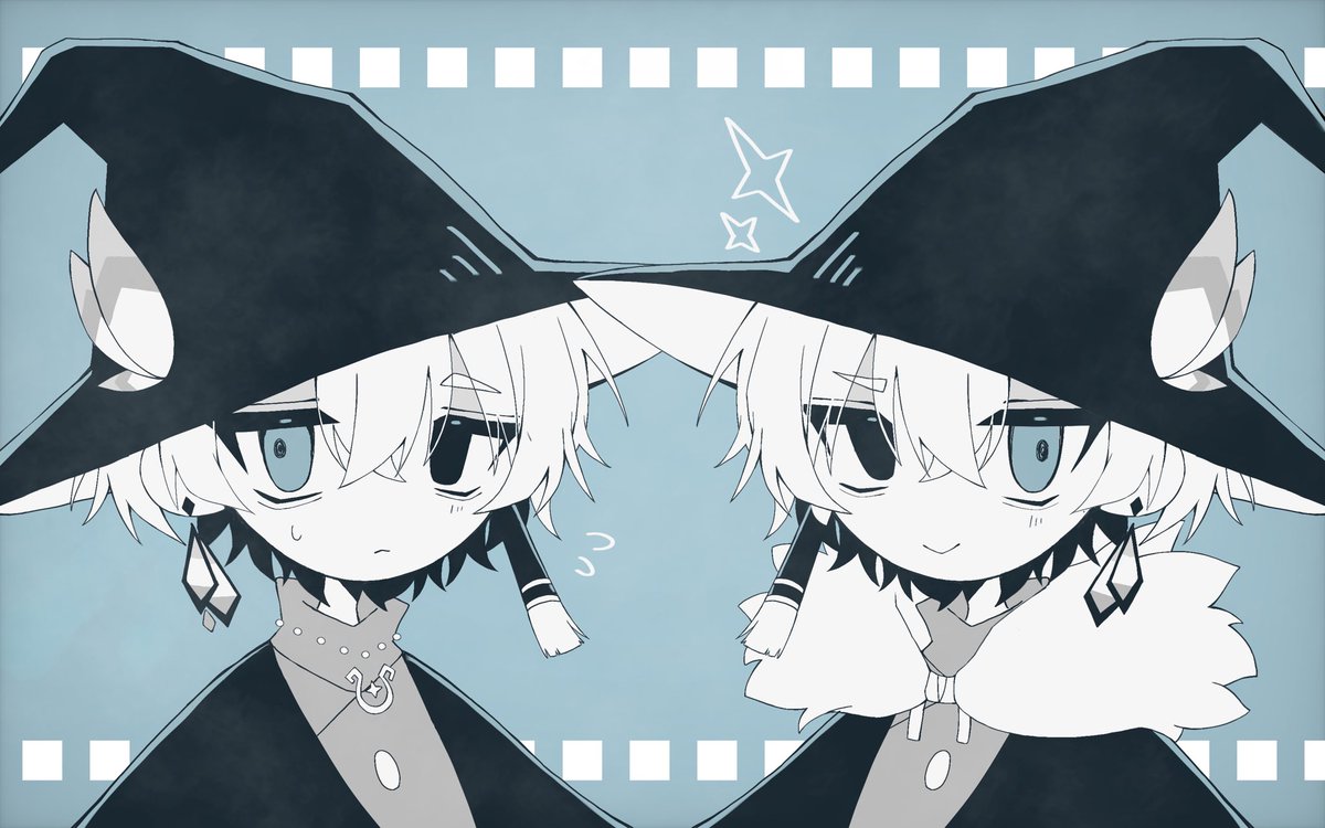 310_Udu's tweet photo. #SKY゜_LightIllust 
#sky顔あり

対のアイテムを分けちゃう双子ちゃん https://t.co/bQ1AuJNn48