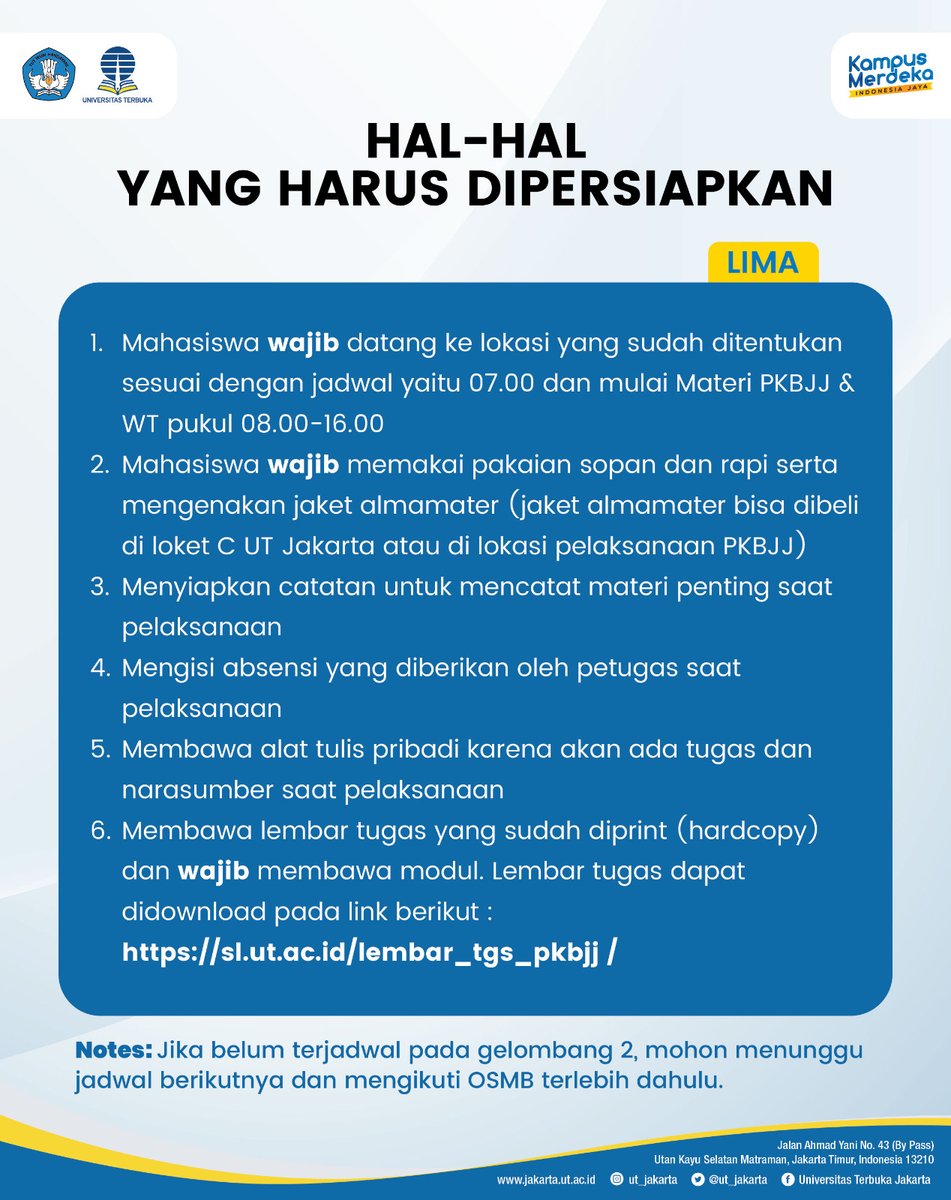 UT Jakarta tweet media