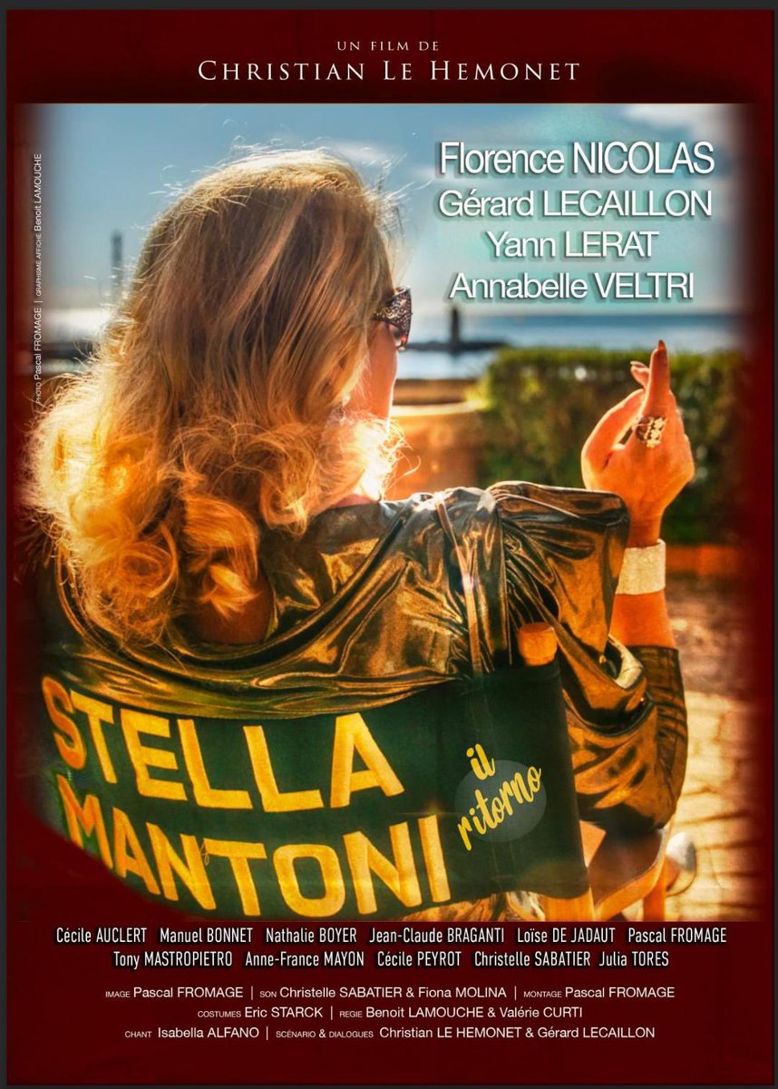 #StellaMantoni IL RITORNO de @le_hemonet au #Cinéma Le Vox de @VilleDeFrejus le vendredi 15 mars à 18h30 🍿
avec #FlorenceNicolas #YannLerat #AnnabelleVeltri #JeanClaudeBraganti et #JuliaTores de #LesActeursdeCannes #Cannes #CotedAzurFrance ❤️