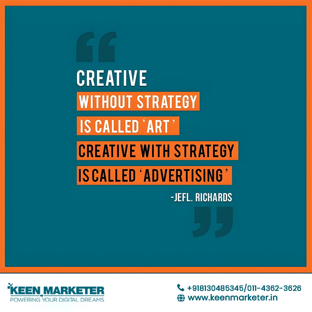 The line between art and advertising can be blurred. But with strategy, you can turn artistic expression into targeted communication that drives results. #keenmarketer #growyourbrand #marketingworks #DigitalMarketing #artvsadvertising #creativethinking #strategicmarketing