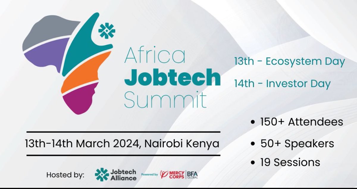 Spartakussug's tweet image. Co-MC for Africa’s first #JobtechSummit.

✅ 150+ delegates 

✅ 50+ speakers

✅ 19 Sessions

So much exciting stuff already ongoing