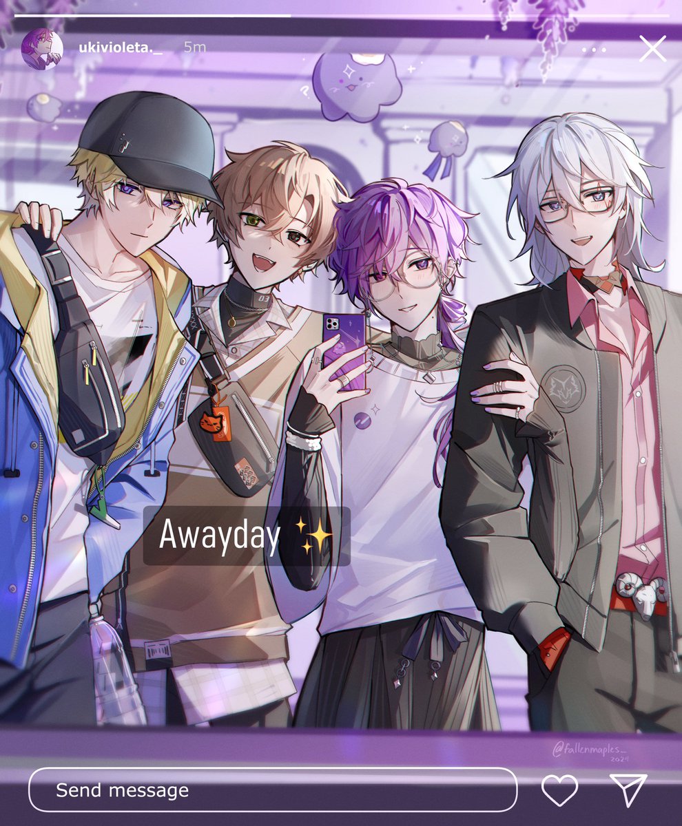 fallenmaples_'s tweet image. just wanted to draw some silly guys doing silly things but i think i went overboard LMAO
im so late but happy 2 years to noctyx (•u•)
#Noctyx2ndAnniversary #VioletAtelier #AlbanKnoxArt #Briskart #Artchivist