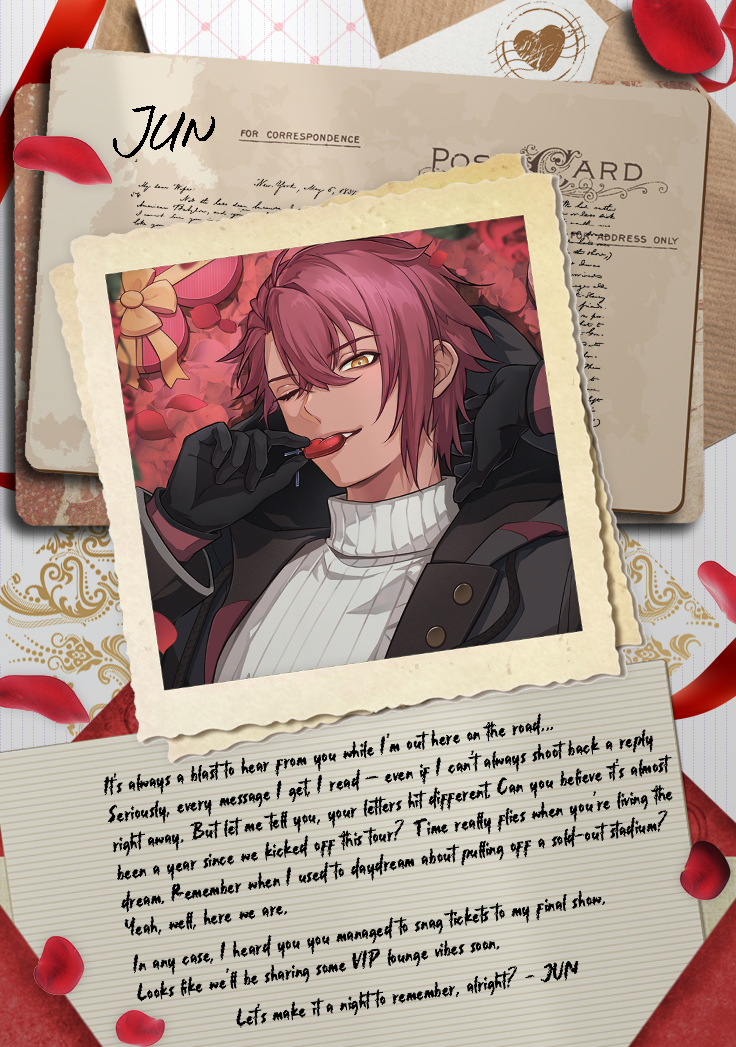 audiologie_en's tweet photo. 💙 Dear Producer 🤍 You've received a special letter from JUN - just in time for White Day!⚪📅 #AUDIOLOGIE #ホワイトデー https://t.co/gN07w2IcxF