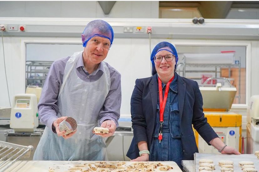 To mark Scottish Apprenticeship Week I visited  Fisher and Donaldson.   

In the last 4 years, they have had 19 Modern Apprentices who have achieved their qualification and currently, there are 6 learners “live” on programme within the main bakery and its retail outlets.