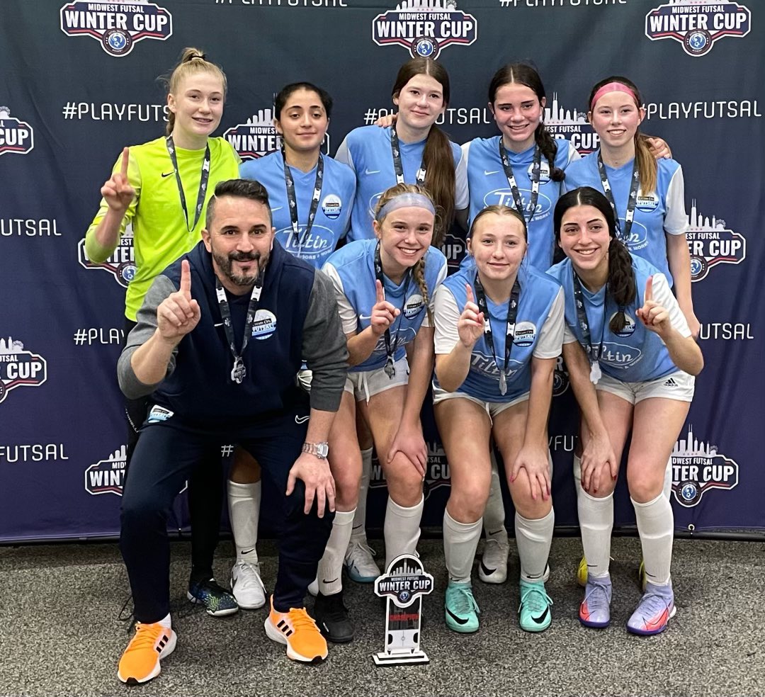 Great weekend at the  #midwestwinterfutsalcup. proud of my team who worked very hard and got first place.