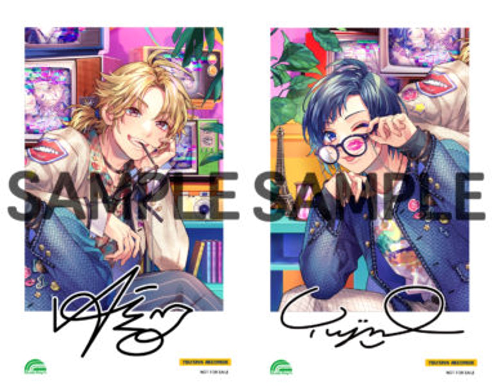 LIPLIP 勇次郎 チェキ風ブロマイド TSUTAYA特典