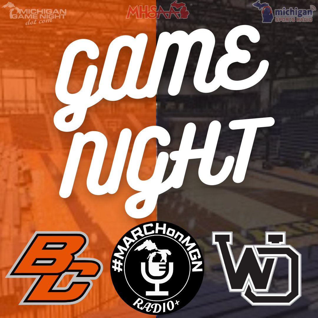 #MARCHonMGN GAME NIGHT 🏆: MHSAA Girls D1 Regional Final 🏀: @wopanthers vs. @gobcbulldogs 🏟️: Hudsonville Fieldhouse ⏰: 6:30pm Pre-Game Show 📻 MGN Radio+ Coverage 💻: MichiganSportsRadio.com/listen-live/ 📱: @MISportsRadio App ▶️: YouTube.com/@MIgamenight