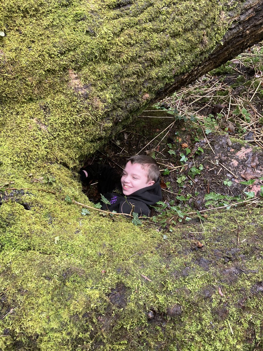 7S on Forest School, trusting a partner and hide and seek #challengeyourself