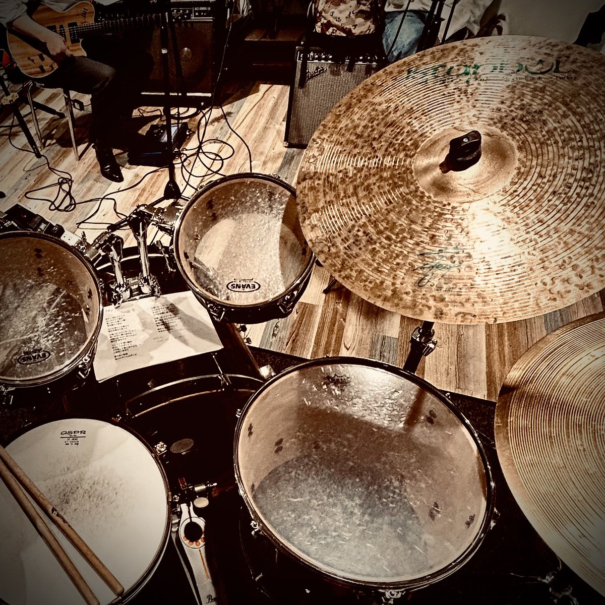 kanokamui's tweet image. 業務連絡。アゴップ初出動。思った以上に、狙い通りの音でしたーー。やったー！
でも、今までのKのクラッシュライドに比べると薄いので優しくしてあげないと、割れそうで怖い。

#istanbulagop #ROUNDNECK