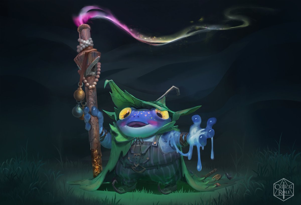 OPPENHEIMER "OPPY" BETABEAN (Ashley Johnson) 🐸 🧙‍♂️

Did someone say frog Sorcerer? This Ribbet spellcaster is ready to hop to it!

[ 🎨 Art By Shaun Ellis <a href="/shmaba/">Shaun 🍉🇵🇸</a> ]