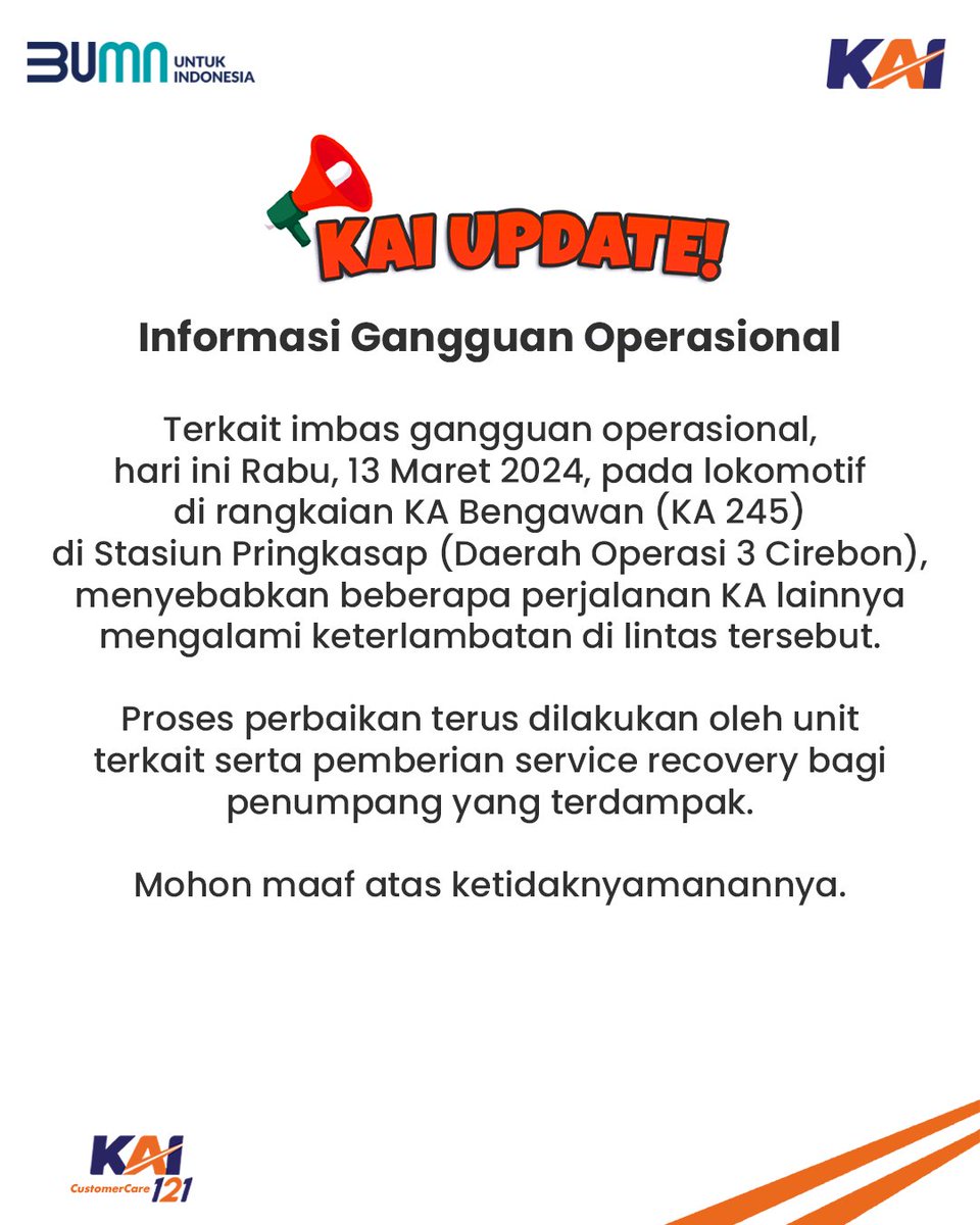 Kereta Api Indonesia tweet media