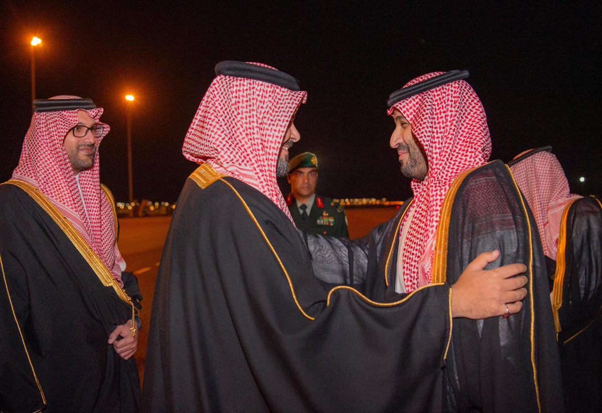 مرحباً بسمو الأمير محمد بن سلمان ولي العهد في #المدينة_المنورة