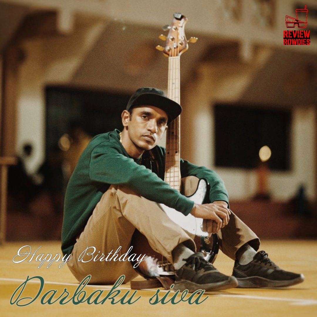 Wishing the talented Music Director and Director Darbuka Siva A Very Happy Birthday 

@DarbukaSiva 

#HappyBirthdayDarbukaSiva #HBDDarbukaSiva #DarbukaSiva #Reviewrowdies