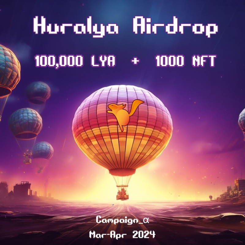 huralyaco's tweet photo. Kickstart our first airdrop campaign on the TaskOn platform! 🚀🎁
Joining the Huralya Club is a piece of cake with easy-to-complete tasks that guarantee rewards for every participant.
Grab your slice &amp; contribute to a healthier planet!🍃

#Airdrop #Huralya $LYA
