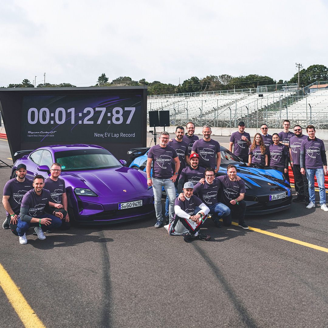 PorscheAus's tweet photo. Buckle up for the ride of a lifetime with the Porsche Taycan Turbo GT.

This electrifying sports sedan is setting records at Laguna Seca and the Nürburgring. Get ready to experience the future of driving.

Get more information here:
https://t.co/XZBXWMUHXX https://t.co/jMCoGSZrdC