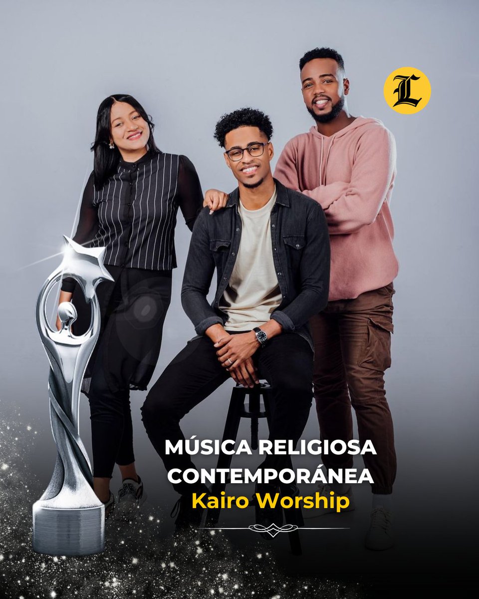 ListinDiario's tweet photo. Y el Soberano es para... ¡Kairo Worship! 

La agrupación ganó el premio a Música Religiosa Contemporánea venciendo Barak, Madiel Lara, 
Redimi2 y Lizzy Parra.

#PremiosSoberano2024 #CoberturaListín #ListínDiario https://t.co/r9eSvgiLdD