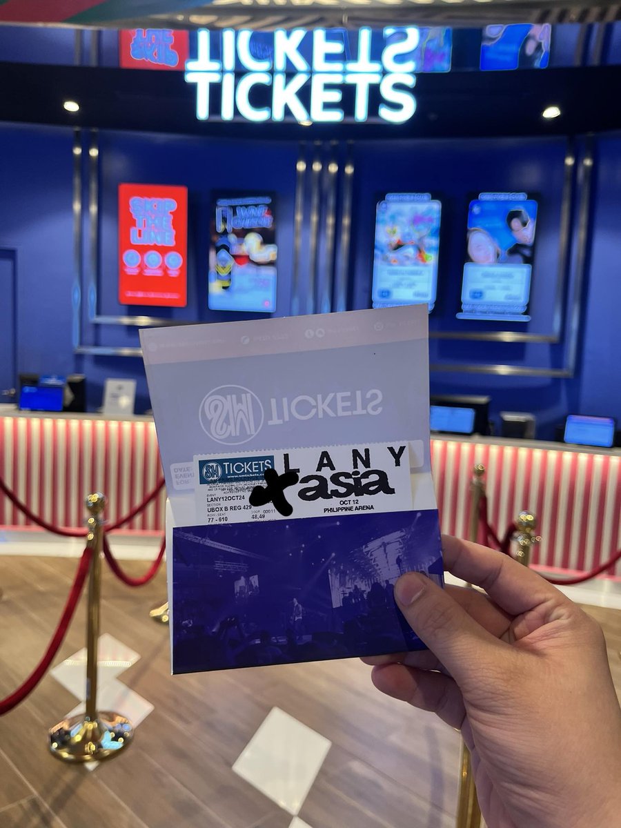 jshcinOT7's tweet photo. Wts lfb 
SELLING 1 LANY TICKET 

LANY - a beautiful blur: the world tour
📆October 12, 2024
📍Philippine Arena

#LANY
#LANYabeautifulblurPH https://t.co/cwiU861gf7