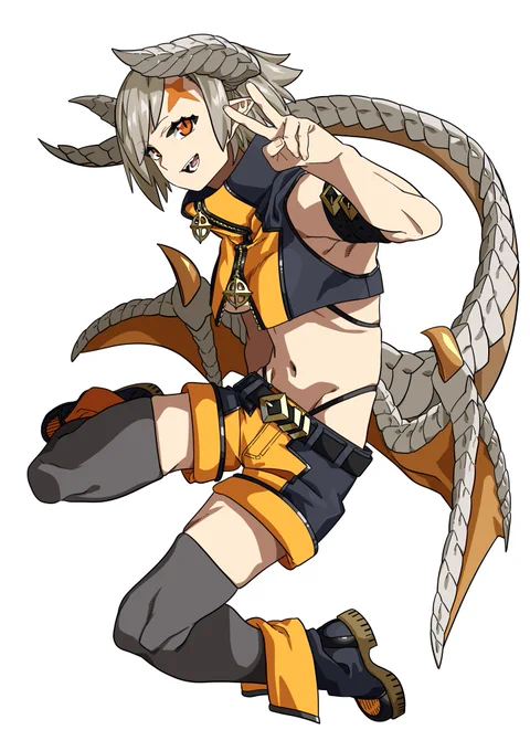 オリキャラちゃんです!!かわいいねぇかわいいねぇ 