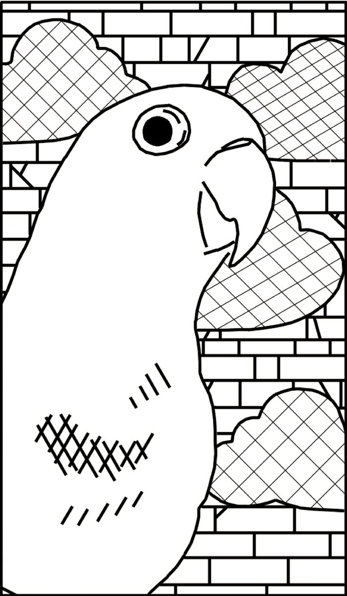 It's art I made for someone else. I made it in Google docs 😂