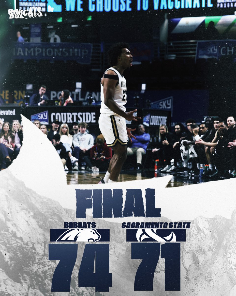 MSUBobcatsMBB's tweet photo. 𝗖𝗔𝗥𝗗𝗜𝗔𝗖 𝗖𝗔𝗧𝗦 𝗧𝗢 𝗧𝗛𝗘 𝗖𝗛𝗜𝗣

#GoCatsGo https://t.co/PCAqbM96hK