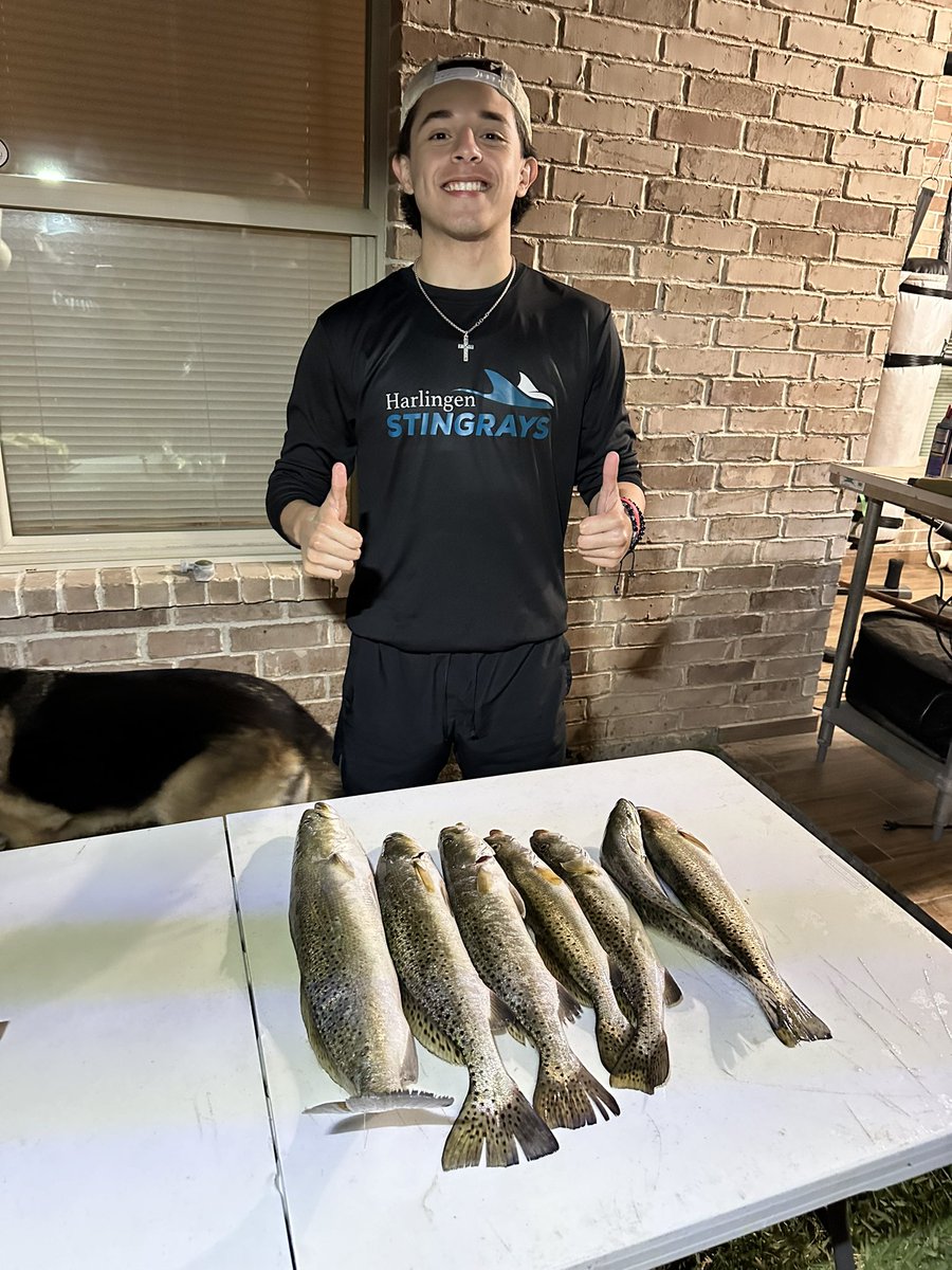 Great afternoon of fishing  with these two guys!!!! My pops and one of my sons!! <a href="/TanyaLGarza/">Tanya L. Garza</a> <a href="/katiegarza_03/">Katie Garza</a>