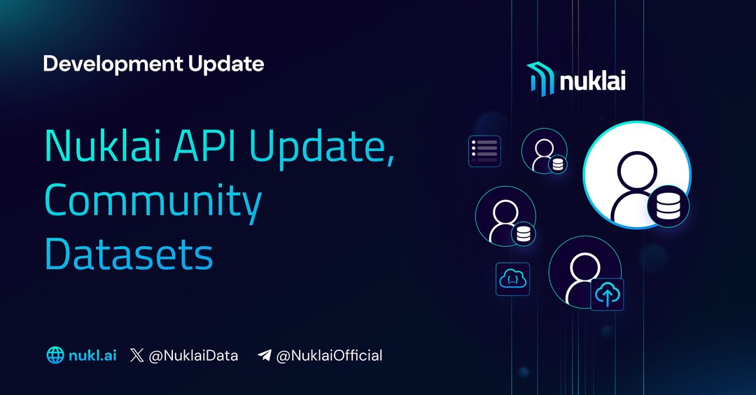 JDSH99's tweet image. @NuklaiData Development Update: API Upgrade & Community Datasets! Discover the latest advancements from Nuklai's development team. #DevelopmentUpdate #APIUpgrade #SmartData