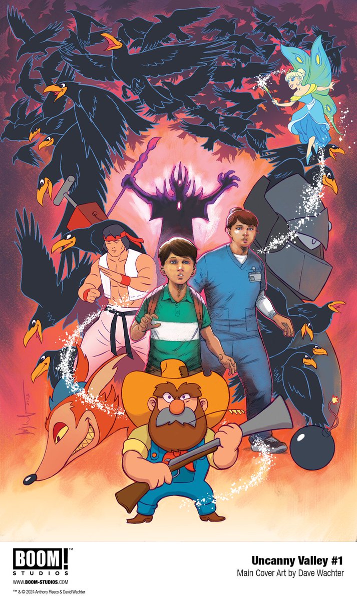 JonMoisan's tweet photo. If any creators or retailers would like to read Uncanny Valley #1 by @TonyFleecs and @DaveWachter before FOC this Monday, hit me up! And if you like it, we’d love if you posted about it! https://t.co/yiGocxVzep